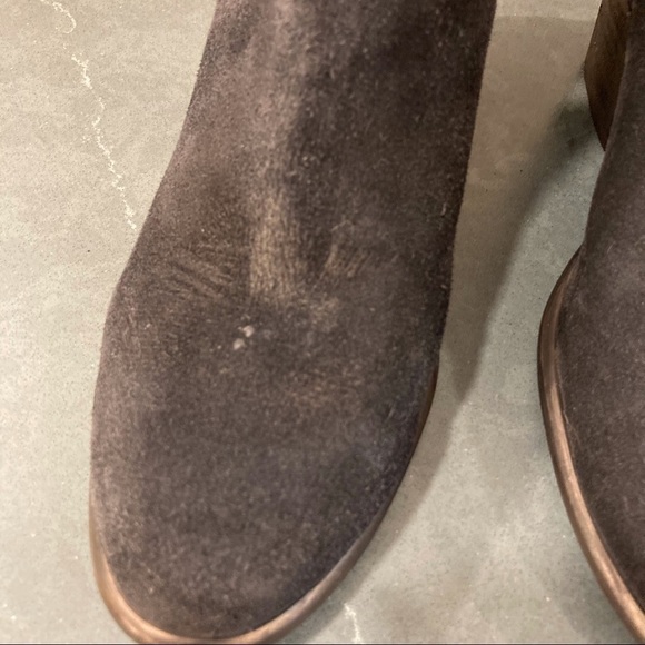 Hinge sz 7 black suede ankle booties - Picture 14 of 16
